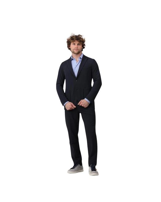 Rrd Black Single Breasted Suits for men