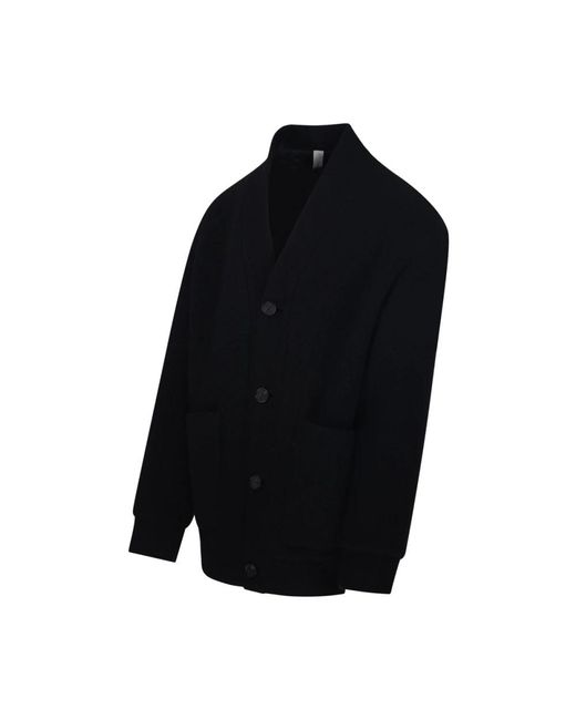Cardigans Hevò de hombre de color Black