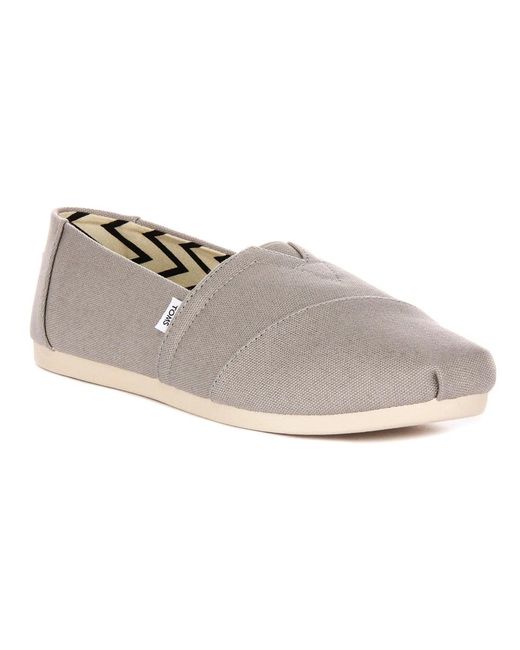 TOMS Gray Espadrilles