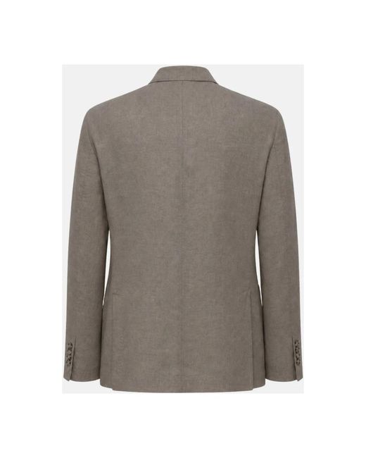 Manuel Ritz Brown Double Breasted Suits for men