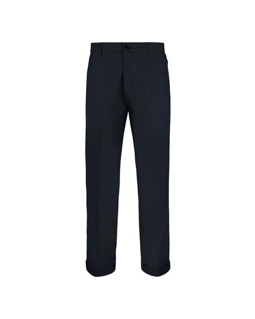 Bomboogie Wijde Broek in het Blue voor heren