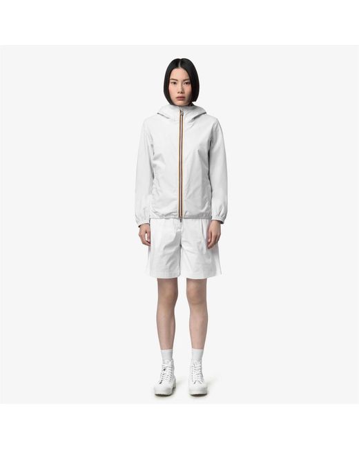 Light Jackets K-Way de color Gray