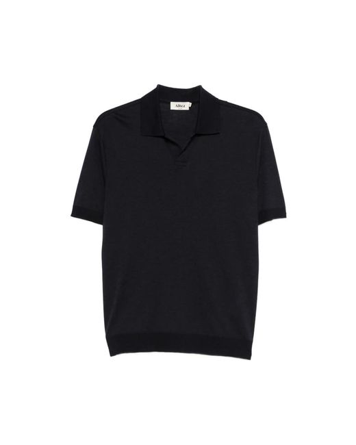 Altea Black Polo Shirts for men