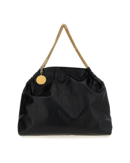 Stella McCartney Black Shopping Bags