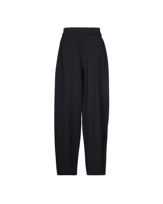 Sportmax Black Wide Trousers