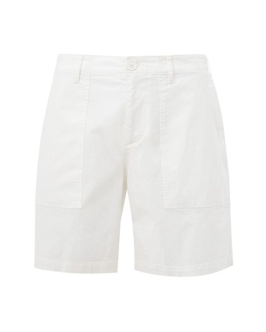 Casual shorts di Armani Exchange in White da Uomo