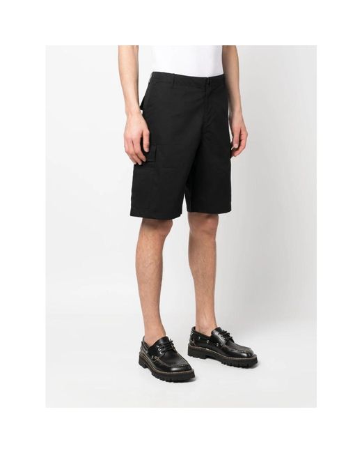 KENZO E Cargo Shorts in Black für Herren
