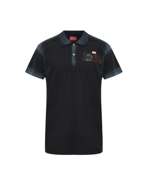 Polo Shirts DIESEL pour homme en coloris Black