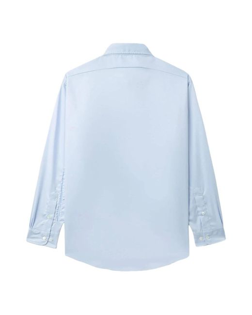 Random Identities Blue Casual Shirts for men