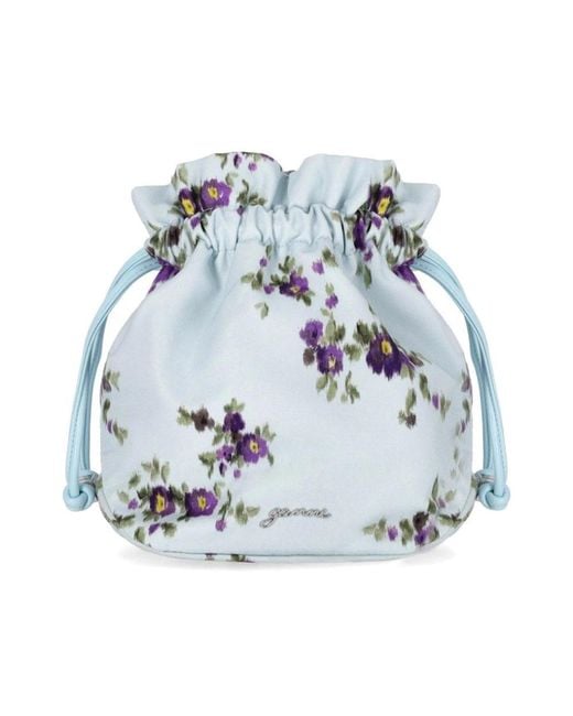 Ganni Blue Bucket Bags