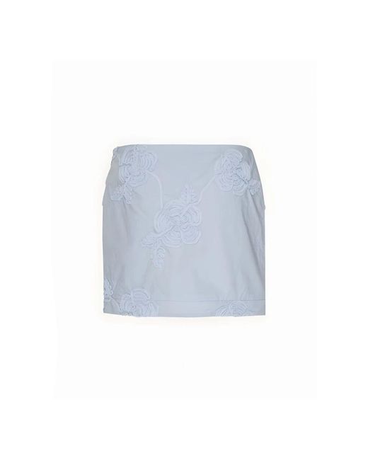 ROTATE BIRGER CHRISTENSEN Blue Short Skirts