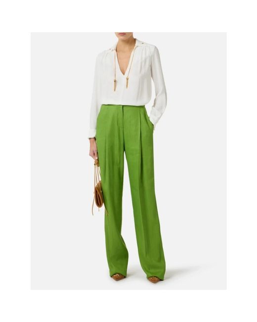 Elisabetta Franchi White Blouses