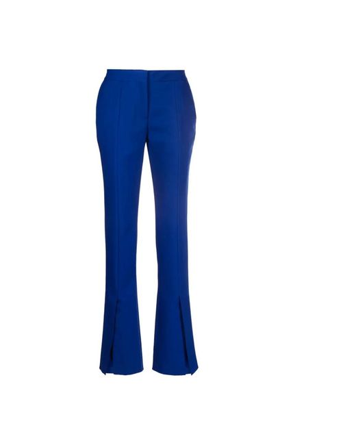 Pantalones azules de talle alto a medida Off-White c/o Virgil Abloh de color Blue