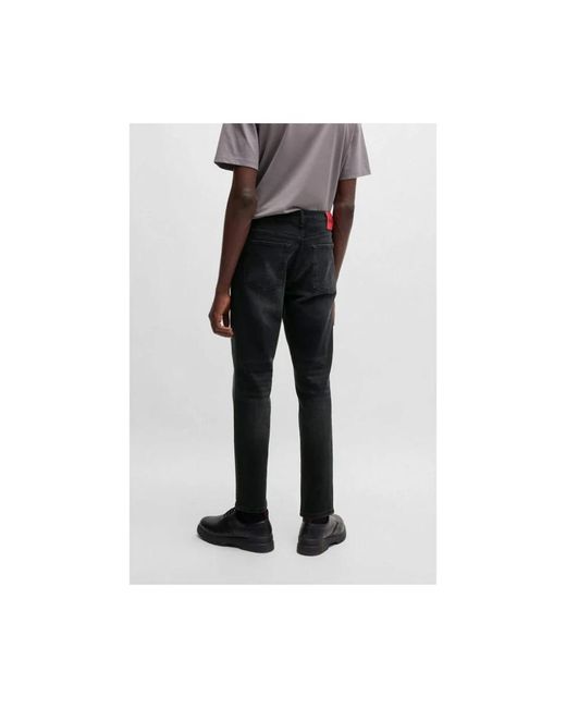 HUGO 634 Jeans in het Black voor heren