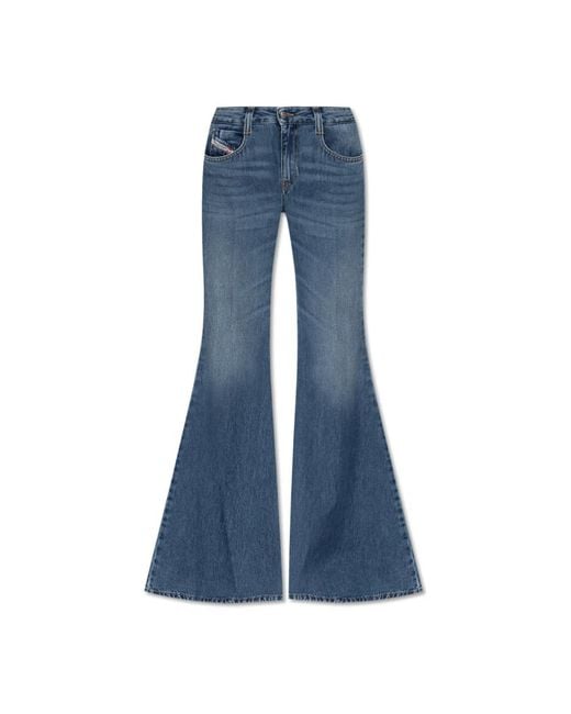 DIESEL Blue Flare Jeans