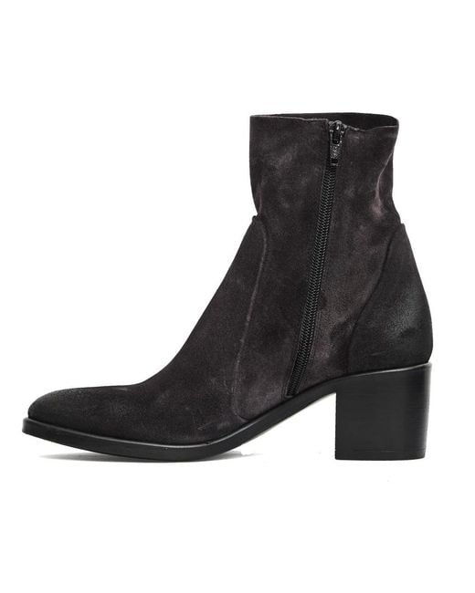 Strategia Black Heeled Boots