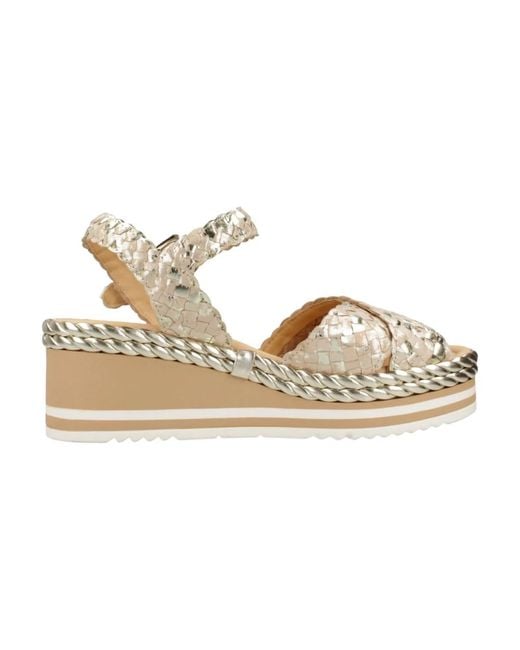 Wedges Pons Quintana de color Metallic