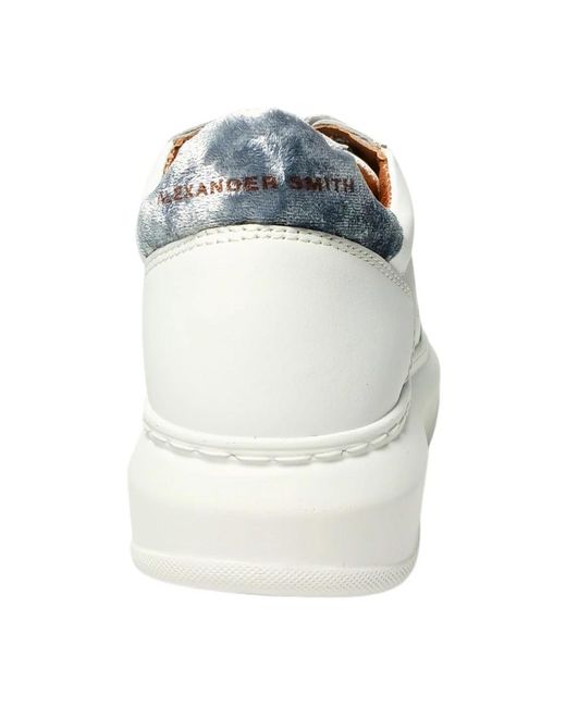 Alexander Smith White Sneakers