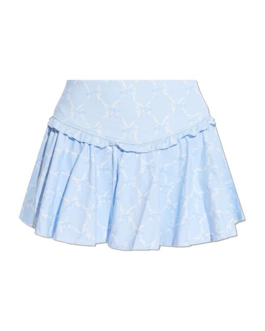 Short Skirts LoveShackFancy de color Blue