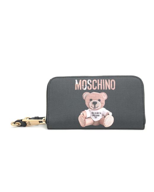 Accessories > wallets & cardholders Moschino en coloris Gray
