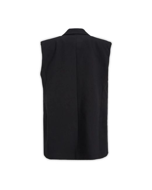 Jil Sander Jassen ,Zwart ,Vests in het Black