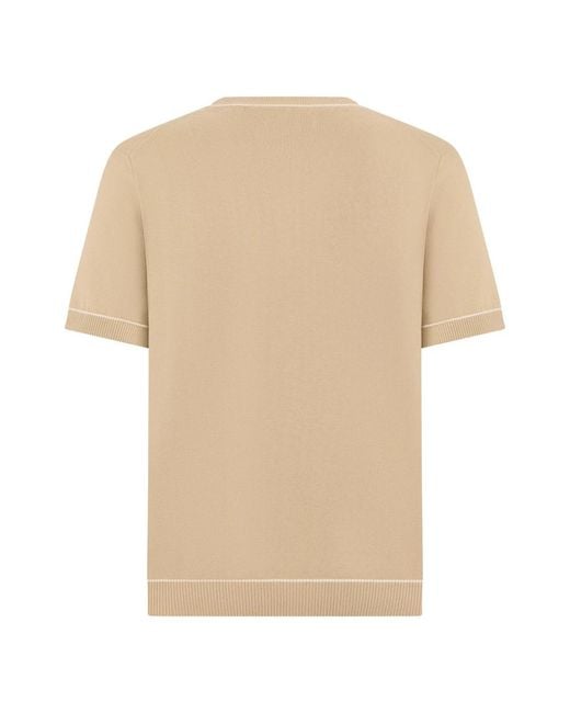 Gant Natural Round-Neck Knitwear for men