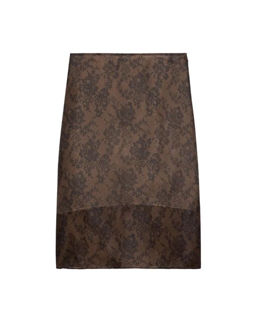 Midi Skirts BITE STUDIOS en coloris Brown