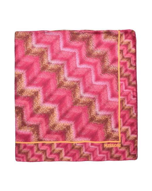 Missoni Pink Seidenschal