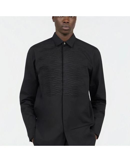Roberto Cavalli Black Casual Shirts for men