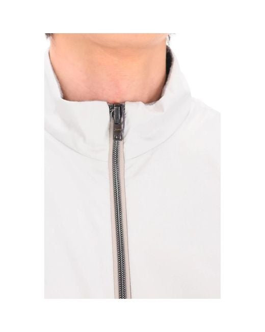 Herno Gray Light Jackets for men