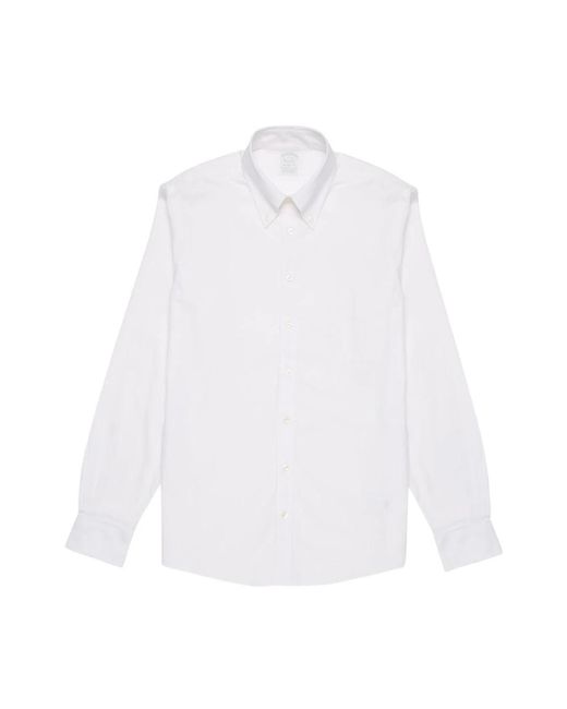 Brooks Brothers White Casual Shirts for men
