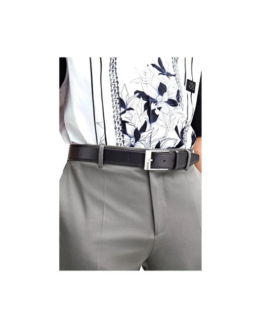 HUGO Black Belts for men