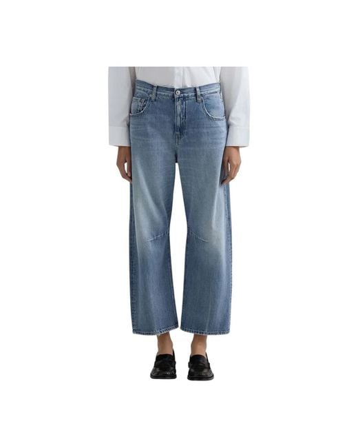 Replay Blue Cropped Jeans