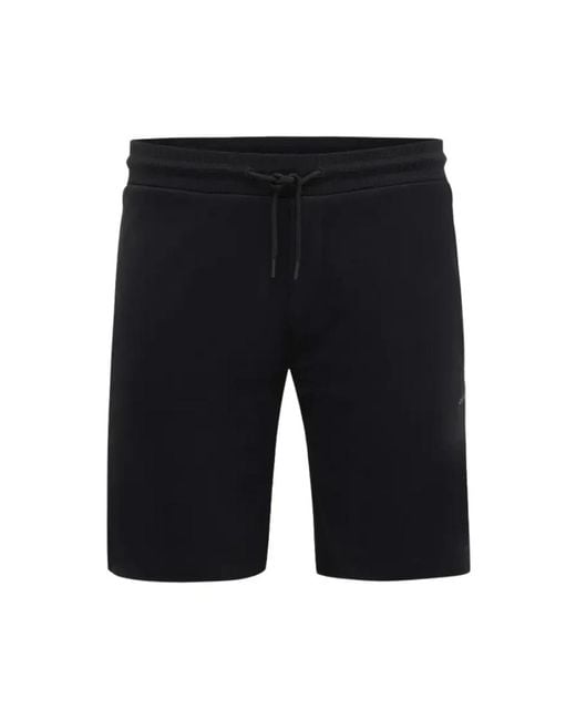 Genti Black Casual Shorts for men