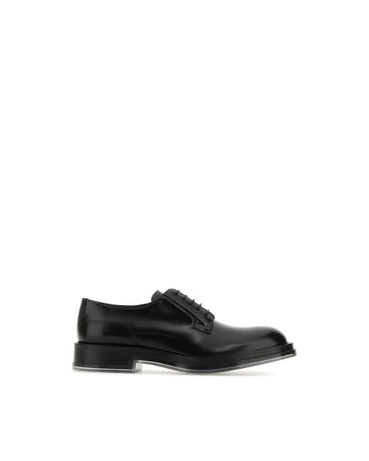Alexander McQueen Black Business Shoes for men