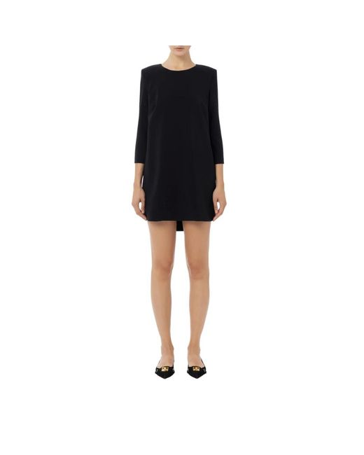 Elisabetta Franchi Black Short Dresses