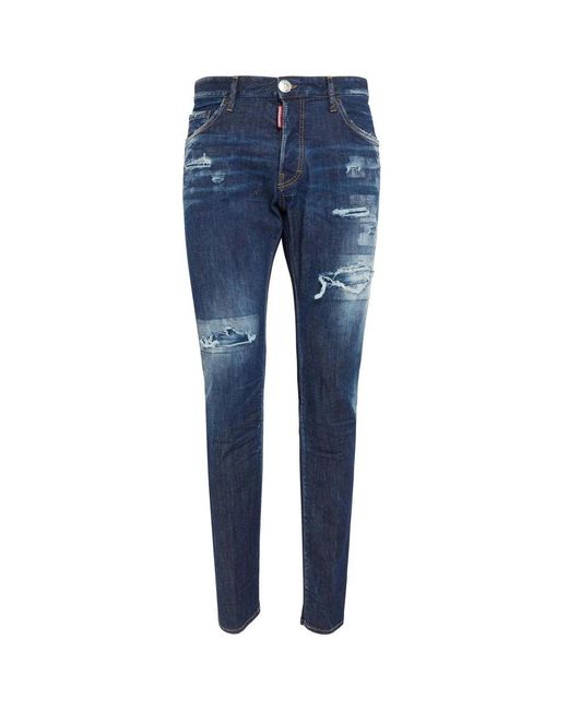DSquared² Blue ² Cotton Jeans & Pant for men