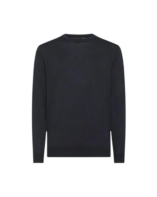 Rrd Blue Round-Neck Knitwear for men