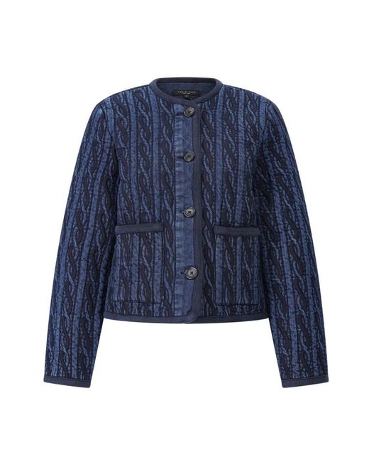 Rag & Bone Blue Light Jackets