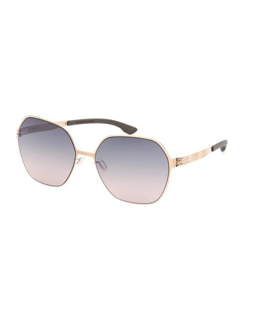 Ic! Berlin Metallic Sunglasses