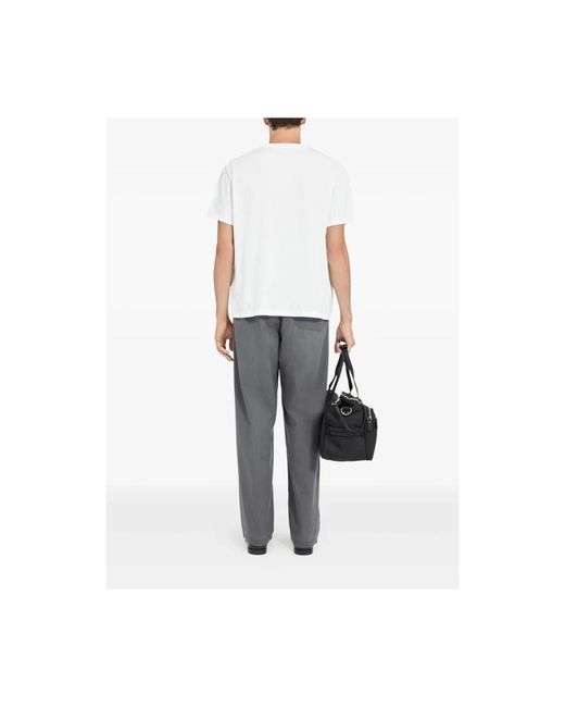 MM6 by Maison Margiela White T-Shirts for men