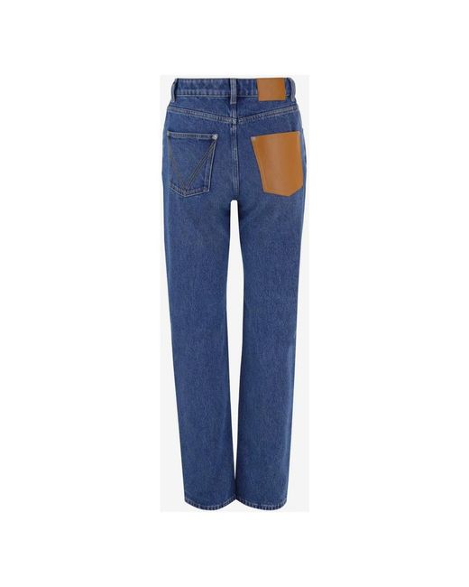 Bottega Veneta Blue Straight Fit Jeans