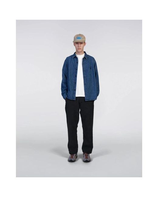 Denim Shirts Edwin de hombre de color Blue