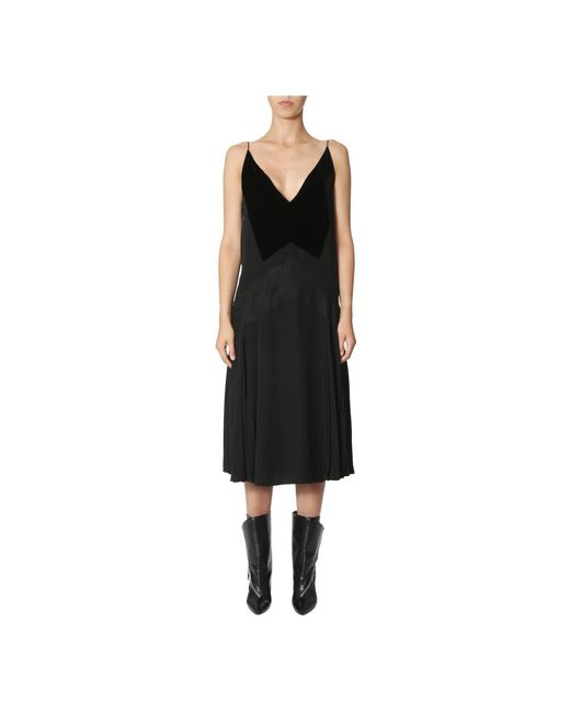Givenchy Black Midi Dresses
