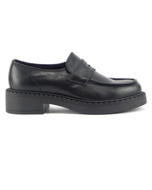 Marco Ferretti Black Loafers
