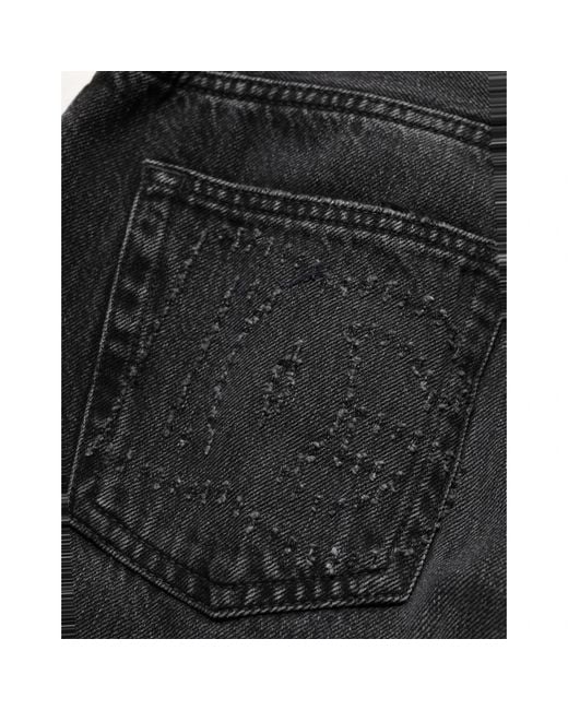 Dolce & Gabbana Black Wide Jeans for men