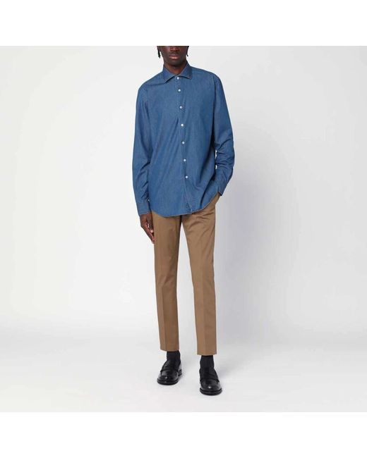 Xacus Blue Denim Shirts for men