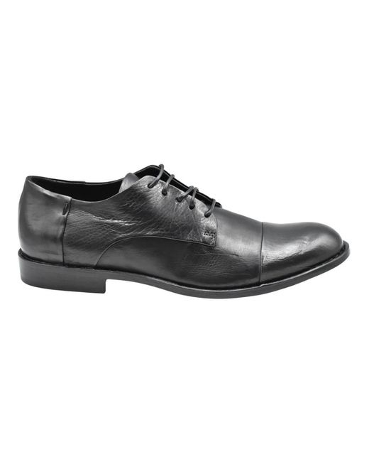 Ernesto Dolani Black Business Shoes for men