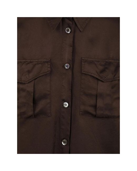 Shirts Aspesi de color Brown