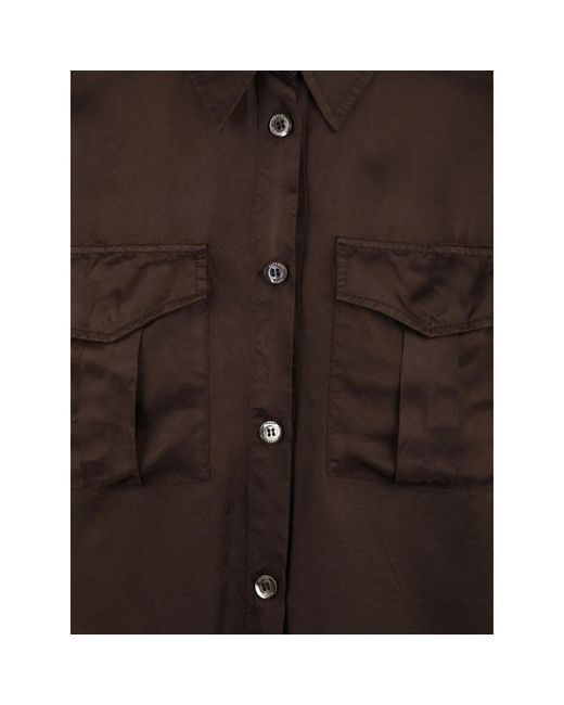 Shirts Aspesi de color Brown